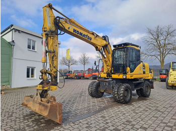 Escavadeira de rodas KOMATSU PW160