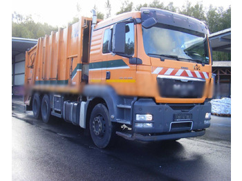 Caminhão de lixo para transporte de lixo MAN TGS 26.400 6X4 BL TGS 26.400 6X4 BL, Haller x2c: foto 2