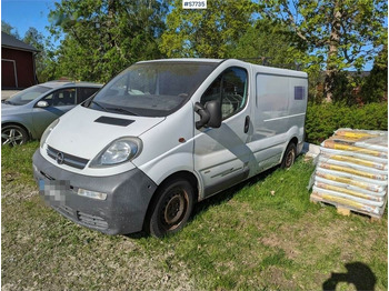 Carrinha de contentor OPEL Vivaro