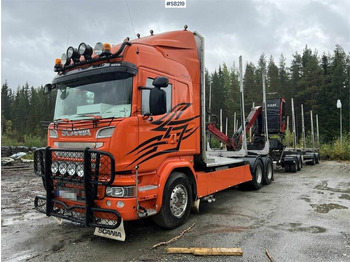 Caminhão florestal SCANIA R 730