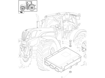 Centralina electrónica NEW HOLLAND