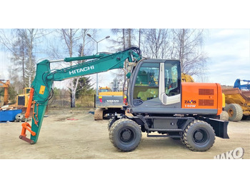 Escavadeira de rodas HITACHI ZX140W-3