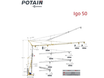 Grua automontante POTAIN