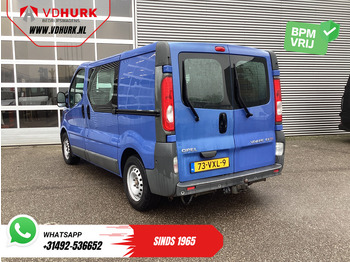 Furgão compacto, Carrinha cabine dupla Opel Vivaro 2.5 CDTI 115 pk DC Dubbel Cabine MARGE 2x Schuifdeur/ 6 Pers./ Airco/ PDC/ Trekhaak: foto 2