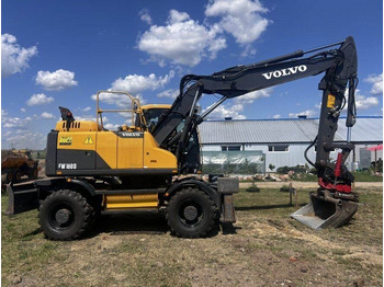 Escavadeira de rodas VOLVO EW160D