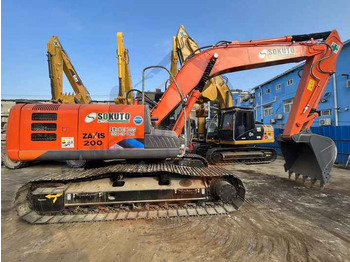 Escavadora de rastos Hot sale Used Hitachi ZX200-3 digger 20ton  Excavator second hand excavator: foto 5