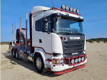 Caminhão florestal SCANIA 1