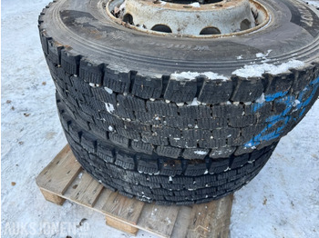 Caminhão 6 STK HANKOOK 295/80 R22,5 3PMSF MERKET VINTERDEKK, 1000 km: foto 3