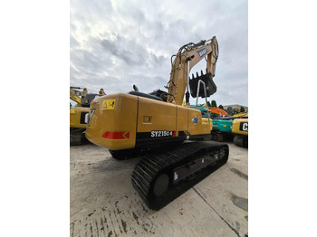 Escavadora de rastos Second hand used excavator extractor SANY 215C for sale in stock: foto 5