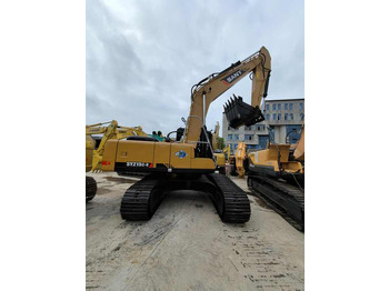 Escavadora de rastos Second hand used excavator extractor SANY 215C for sale in stock: foto 4