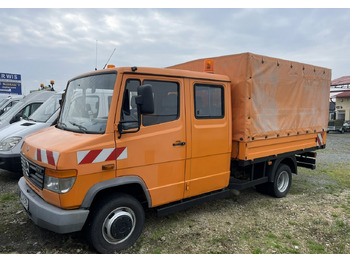 Caminhão com lona Mercedes-Benz Inny Mercedes-Benz Vario 614 Brygadówka skrzynia plandeka 6-oso doka dokka 2004: foto 4