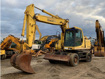 Escavadeira de rodas KOMATSU