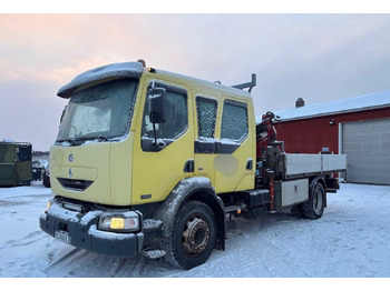 Camião de caixa aberta/ Plataforma RENAULT Midlum 220