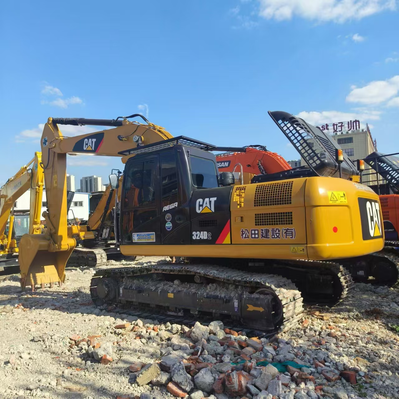 Escavadora de rastos CATERPILLAR 324D