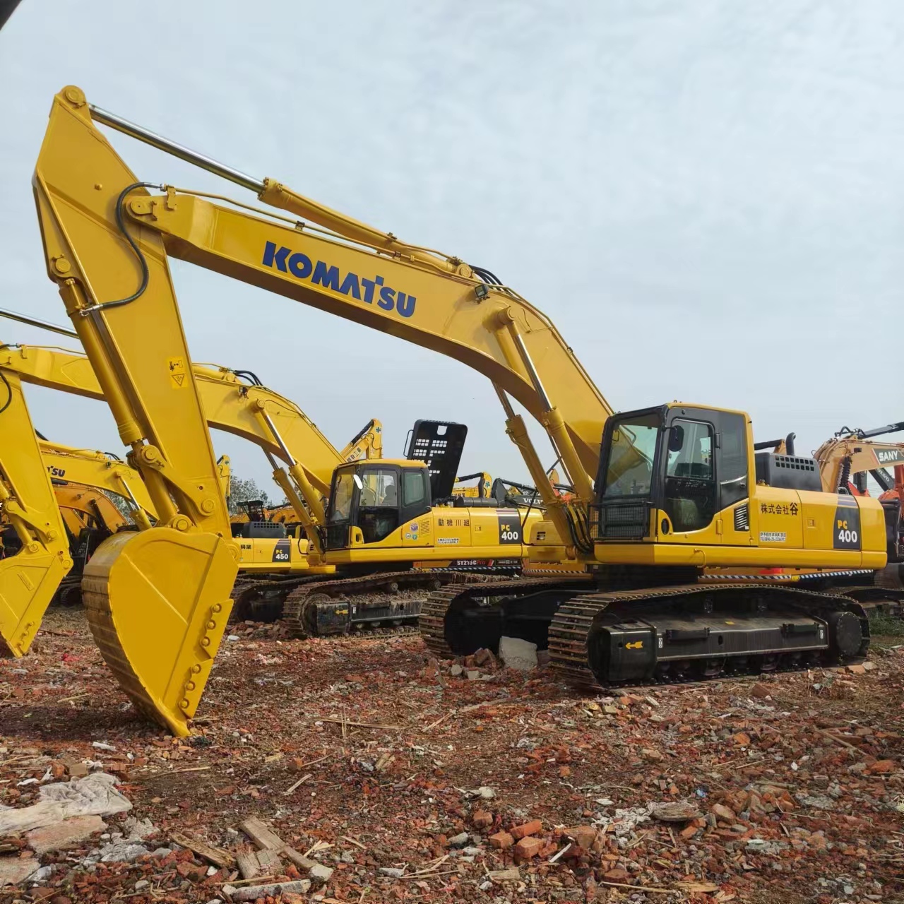 Escavadora de rastos KOMATSU PC400