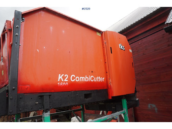 Máquina para produção de feno 2015 TKS K2 CombiCutter 1600 w/side ejector: foto 3