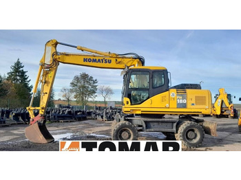 Escavadeira de rodas KOMATSU PW180