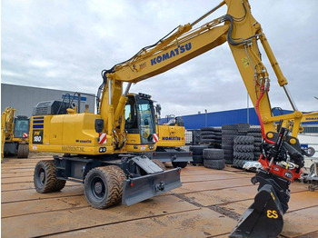 Escavadeira de rodas KOMATSU PW180