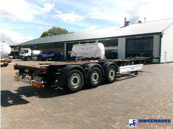 Caminhão transportador de contêineres/ Caixa móvel Krone 3-axle container trailer 20-30-40-45 ft DA08LNA: foto 4