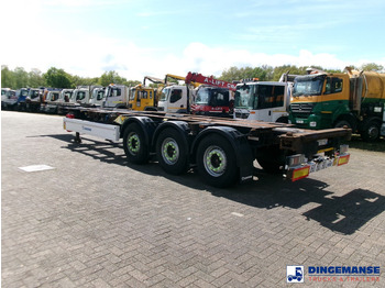 Caminhão transportador de contêineres/ Caixa móvel Krone 3-axle container trailer 20-30-40-45 ft DA08LNA: foto 3