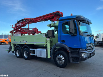 Autobomba de betão Mercedes-Benz Arocs 2635 6x4 Euro 6 Schwing 24 meter concrete pump Just 85.412 Km!: foto 4