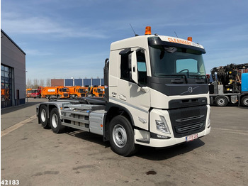 Caminhão polibenne Volvo FM 430 6x4 VDL 21 ton's haakarmsysteem + Hefbare achteras: foto 2