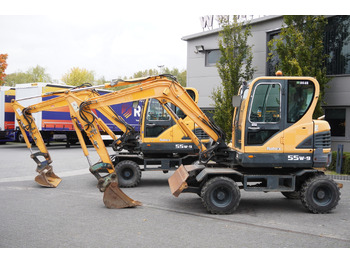 Locação de Hyundai Robex 55W-9 Wheeled Excavator 5.5t / 2 units Hyundai Robex 55W-9 Wheeled Excavator 5.5t / 2 units: foto 2