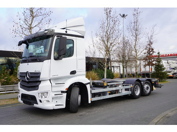 Caminhão transportador de contêineres/ Caixa móvel MERCEDES-BENZ Antos 2543 / liftable BDF / 5th wheel / 2020 / 430 HP / 160 tho. km: foto 3