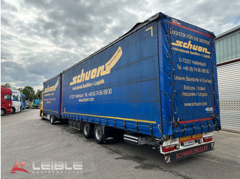 Caminhão com lona Mercedes-Benz Actros 1842*H&W*Jumbo*Durchlade*116m³*: foto 5