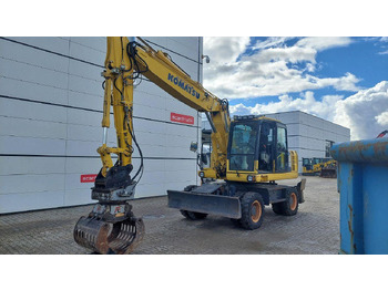 Escavadeira de rodas KOMATSU PW160