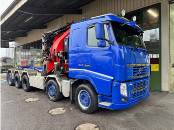 Caminhão polibenne, Caminhão grua VOLVO FH16-540 EFFER 855/8S + JIB 6S JG 2015: foto 2