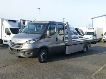 Caminhão reboque, Veículo comercial nuevo Iveco DAILY 70C18 DoKa Schiebeplateau Luftfed Navi: foto 2