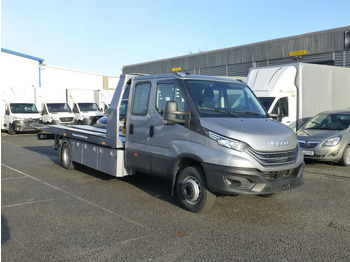 Caminhão reboque, Veículo comercial nuevo Iveco DAILY 70C18 DoKa Schiebeplateau Luftfed Navi: foto 3