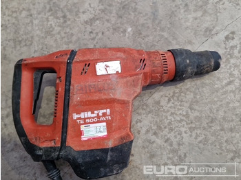 Equipamento de construção Hilti TE500-AVR 110 Volt Breaker: foto 4