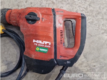 Equipamento de construção Hilti TE500-AVR 110 Volt Breaker: foto 3