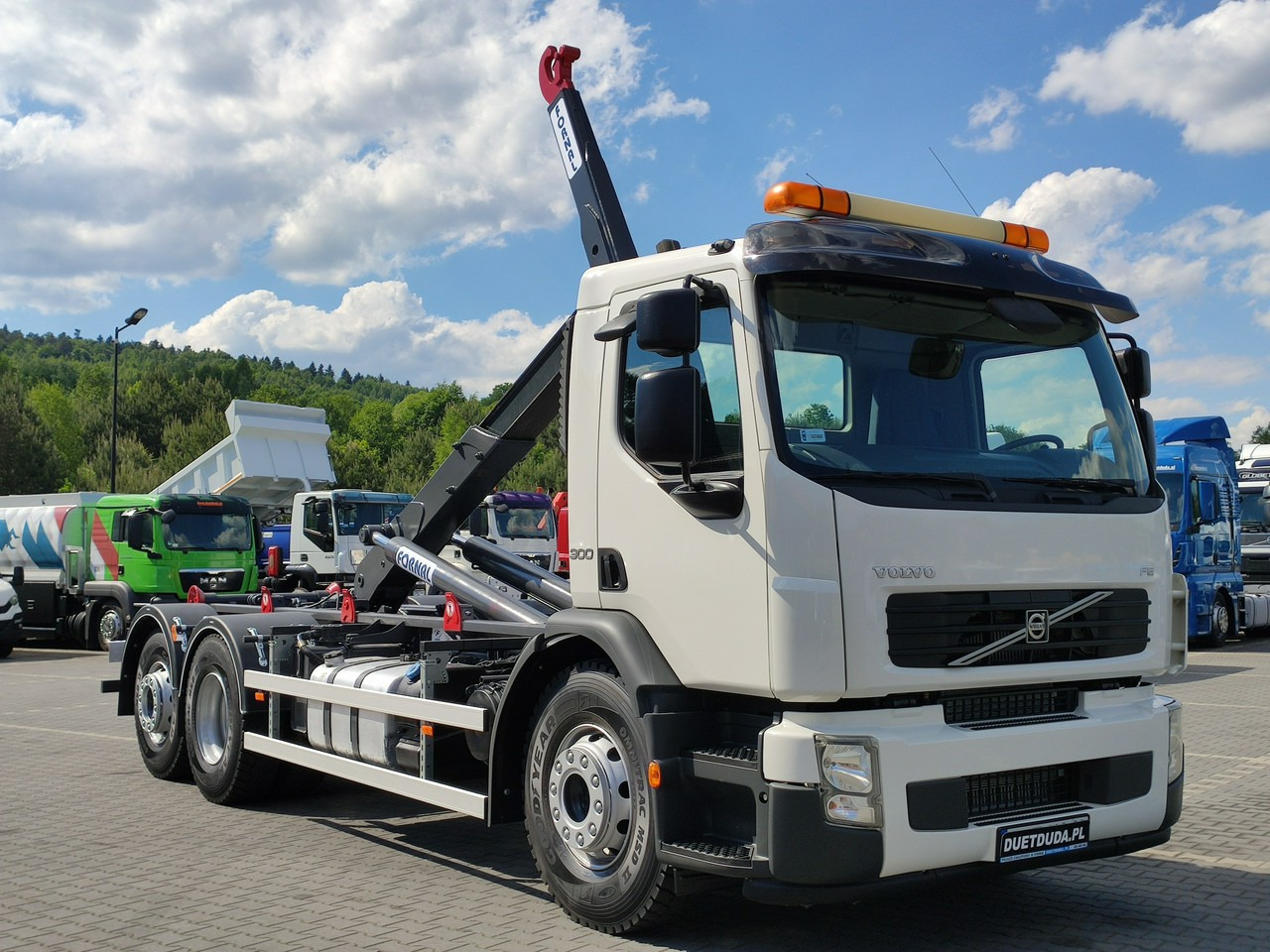 Caminhão polibenne Volvo FE 26.300 Hakowiec Napęd 6x2 Oś Skrętna: foto 6