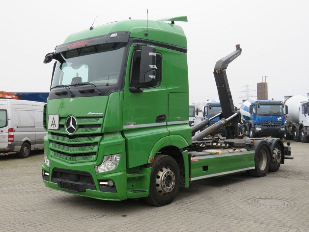 Caminhão polibenne Mercedes-Benz Actros neu 2546 L 6x2 Abrollkipper Meiller: foto 13