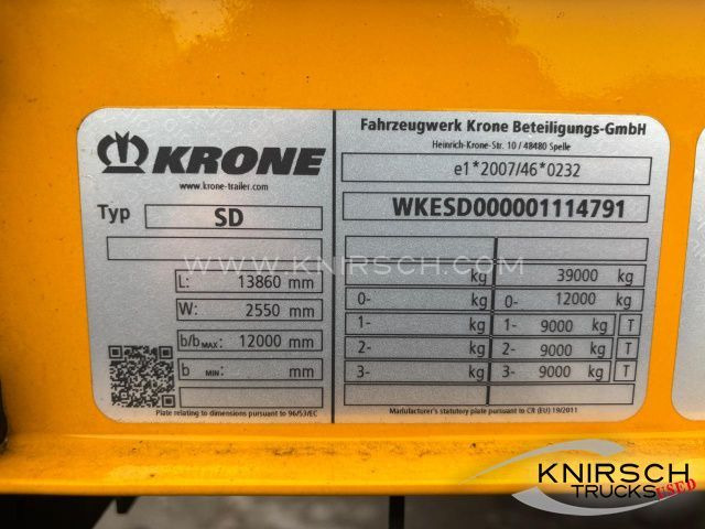 Reboque de lona Krone SDP27 Mega Liner / Lift / XL / Getränke: foto 27