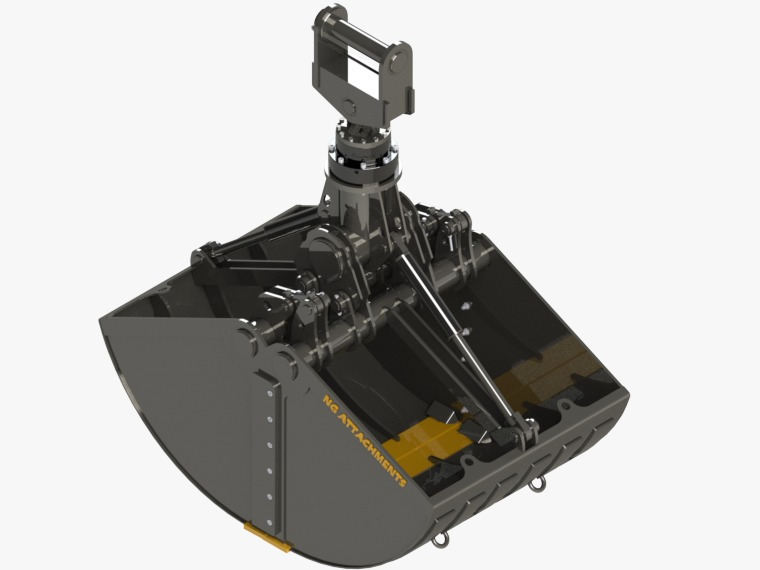 Balde escavadora de Escavadeira nuevo GENERAL PURPOSE CLAMSHELL BUCKET - NG ATTACHMENTS: foto 19