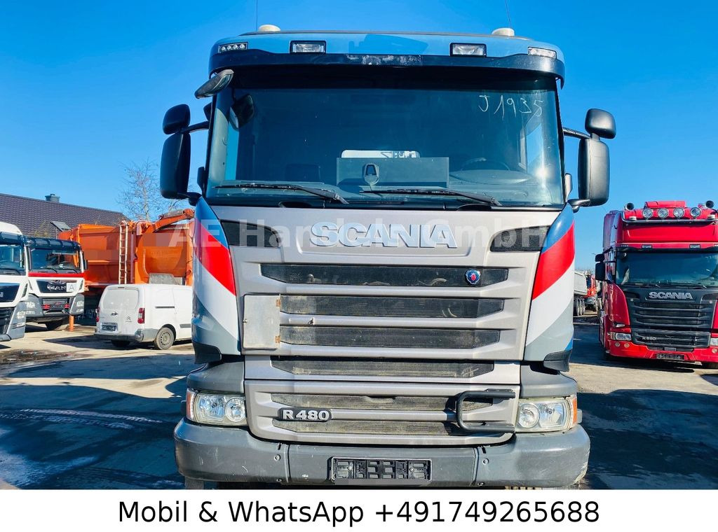 Caminhão basculante Scania R480 BB 6x4 Dautel*Retarder/Bordmatik/10m³/Alcoa: foto 7