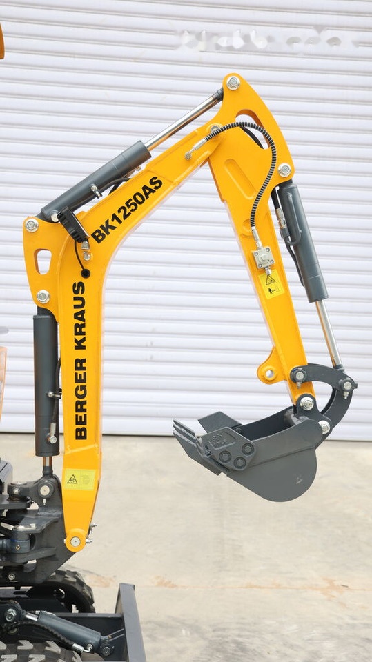 Mini escavadeira nuevo Berger Kraus BK1250AS excavator minikoparka Nowa KUBOTA: foto 11