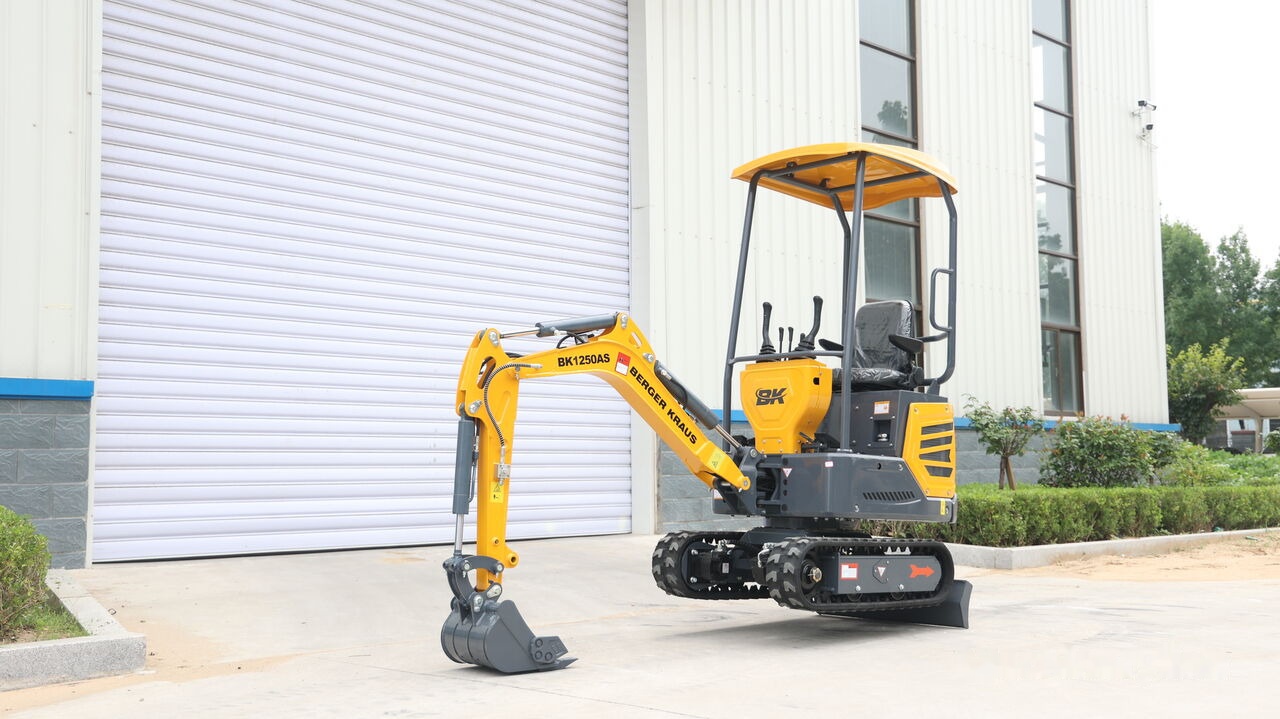 Mini escavadeira nuevo Berger Kraus BK1250AS excavator minikoparka Nowa KUBOTA: foto 13