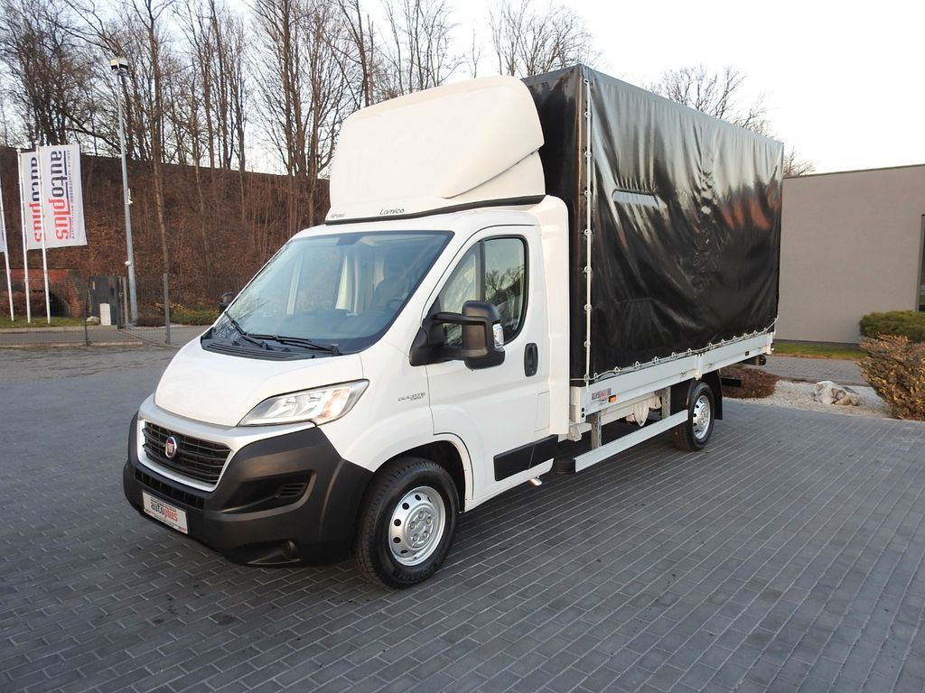 Furgão de toldo Fiat DUCATO PRITSCHE PLANE AUFZUG 8 PALETTEN: foto 7