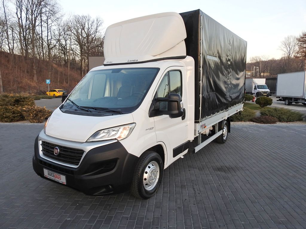 Furgão de toldo Fiat DUCATO PRITSCHE PLANE AUFZUG 8 PALETTEN: foto 18