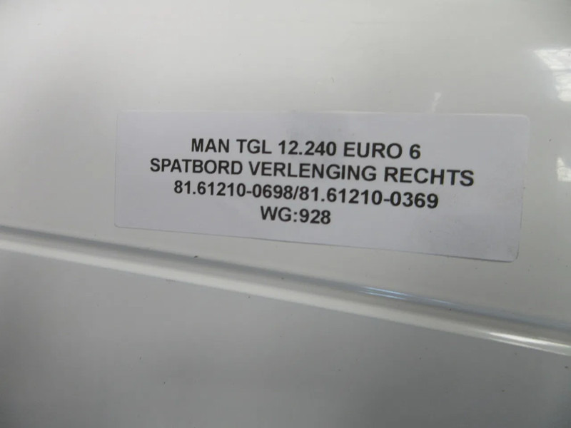 Cabine e interior de Caminhão MAN 81.61210-0698//0369//81.61210-0697//0369 MAN TGL 12.250 EURO 5: foto 6