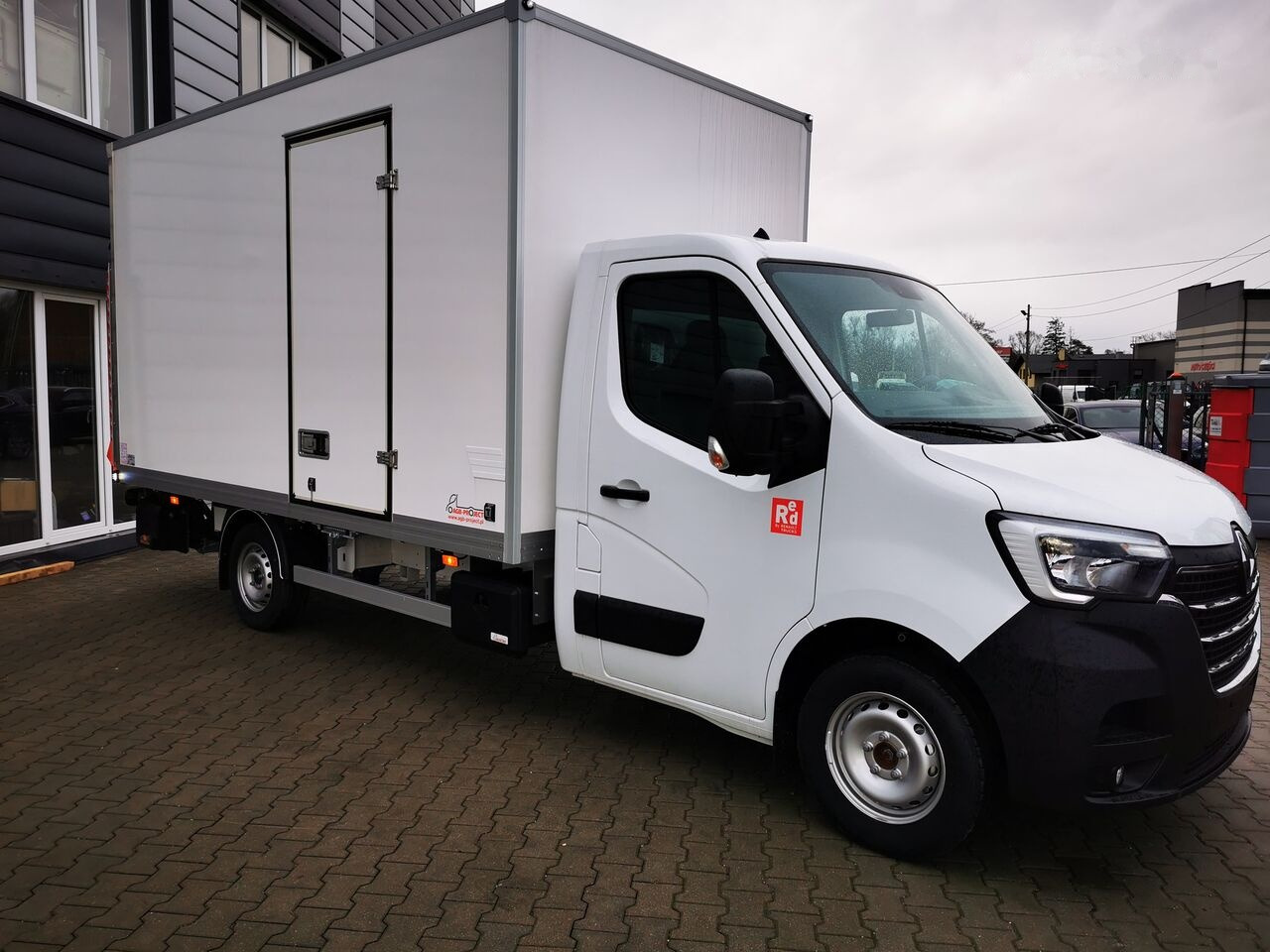 Carrinha de contentor, Carrinha elétrica para transporte de contêineres nuevo Renault Master L3: foto 9