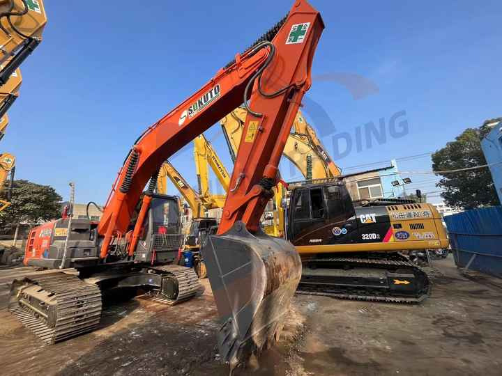 Escavadora de rastos Hot sale Used Hitachi ZX200-3 digger 20ton  Excavator second hand excavator: foto 6