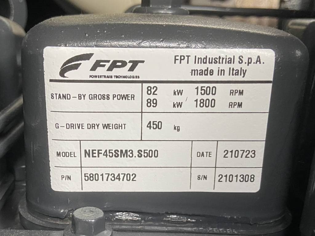 Locação de Iveco NEF45SM2 - 88 kVA Generator - DPX-17551  Iveco NEF45SM2 - 88 kVA Generator - DPX-17551: foto 7