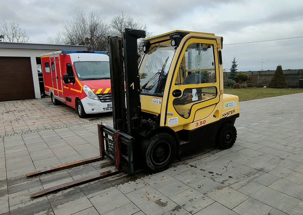 Locação de  Hyster H3.5FT Hyster H3.5FT: foto 10