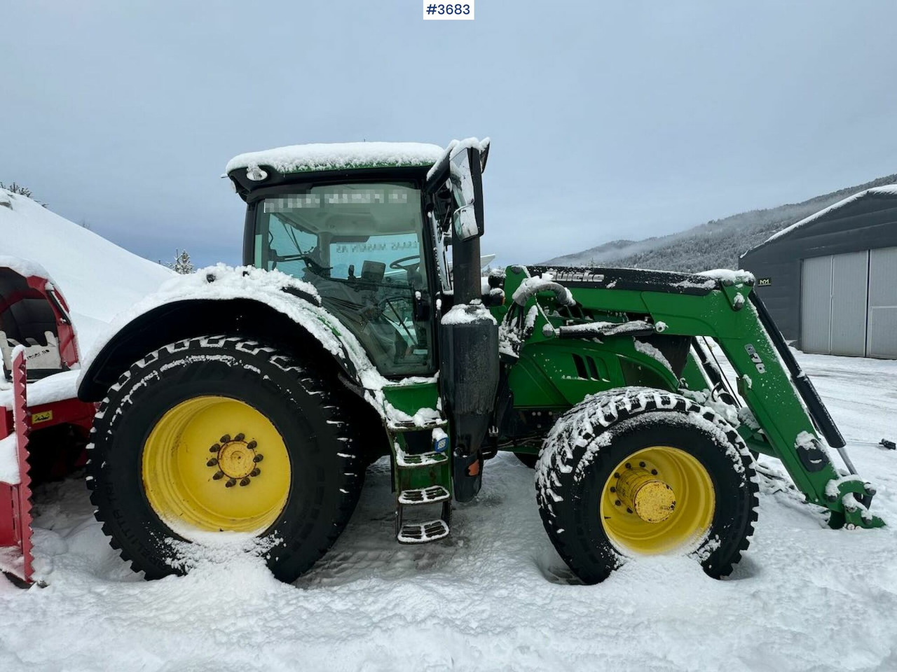 Locação de  2016 John Deere 6175R 4x4 w/ front loader 2016 John Deere 6175R 4x4 w/ front loader: foto 7